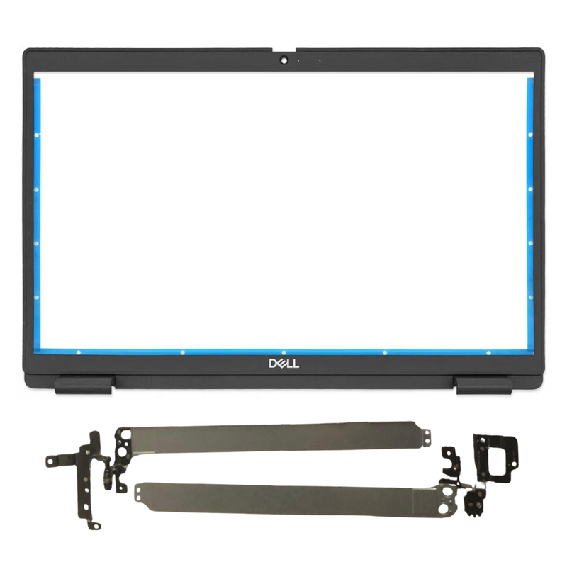 Moldura + Dobradiças Para Dell Latitude 3520 E3520 P108f Preto